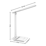 Lámpara Dimerizable Recargable Para Escritorio Mesa De Luz - Imagen 2