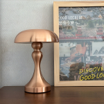 Lámpara Clásica Forma De Hongo Táctil Inalambrica Mesa - Imagen 6