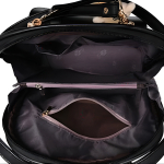 Cartera Mochila Urbana Con Peluche Dama De Cuerina - Imagen 18