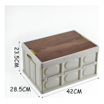 Caja De Almacenamiento Plegable Multifuncional Tapa 42x28,5 - Imagen 2