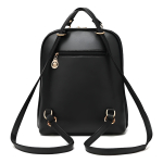 Cartera Mochila Urbana Con Peluche Dama De Cuerina - Imagen 10