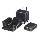 Maleta Valija Maquillaje Profesional 3 Divisiones 4 Ruedas - Imagen 4