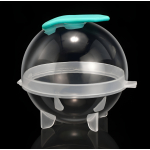 Hielera Cubetera Molde Esférico 6 Cm De Hielo Redondo X4 - Imagen 3