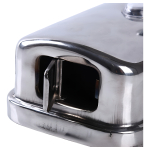 Dispensador De Jabón O Alcohol En Gel Acero Inoxidable 500ml - Imagen 8