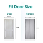 Mosquitero Cortina Magnética 110x210cm Puerta - Imagen 13