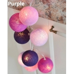 Guias Luces Cotton Ball Con Forma Esfera Led 3 Metros Guia - Imagen 34