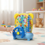 Juguete Volante Estilo Pinball Para Niños Música Ajustable - Imagen 5
