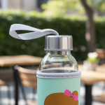 Botella De Agua De Vidrio Con Funda De Neopreno 300ml - Imagen 8