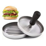 Molde Para Hamburguesas Individual De Metal Prensa - Imagen 4