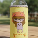 Botella De Agua De Vidrio Con Funda De Neopreno 300ml - Imagen 4