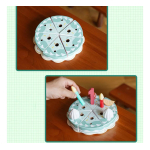 Juguete De Madera Torta De Cumpleaños De Madera - Imagen 6