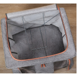 Caja Organizadora De Ropa Plegable Resistente 50x40x33 - Imagen 12