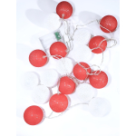 Guias Luces Cotton Ball Con Forma Esfera Led 3 Metros Guia - Imagen 30