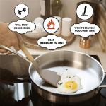 Juego 9 Piezas Utensilios Silicona + Soporte Madera Cocina - Imagen 6