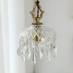 Lámpara Pared Cristal Lujo Estilo Nórdico Led Decorativa - Imagen 5