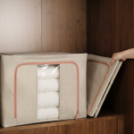 Caja Organizadora De Ropa Plegable Resistente 40x30x20 - Imagen 10