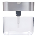 Soporte + Esponja Lava Platos Dispensador Detergente Jabón - Imagen 8