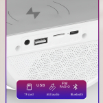 Veladora - Parlante - Cargador Portátil De Celular 3 En 1 - Imagen 7