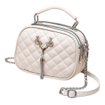 Bandolera Cartera Capitoneada Con Cadena V