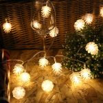 Guía De Luces Navideñas Con Forma Piña 20 Luces Led Usb - Imagen 7