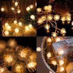 Guía De Luces Navideñas Con Forma Piña 20 Luces Led Usb - Imagen 3