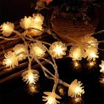 Guía De Luces Navideñas Con Forma Piña 20 Luces Led Usb - Imagen 2