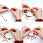 Calendario Adviento Navidad Pulsera Con Dijes 24 Sorpresas - Imagen 14