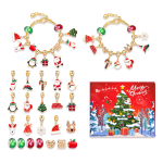 Calendario Adviento Navidad Pulsera Con Dijes 24 Sorpresas - Imagen 9