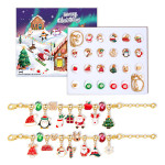 Calendario Adviento Navidad Pulsera Con Dijes 24 Sorpresas - Imagen 3