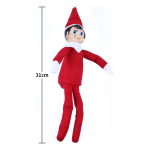 Elfo Navideño Muñeco Duende Decoración 31cm - Imagen 2