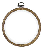 Bastidor Aro Para Bordar De Goma Circular 13.5cm - Imagen 6