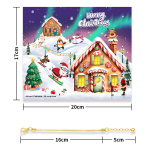 Calendario Adviento Navidad Pulsera Con Dijes 24 Sorpresas - Imagen 7
