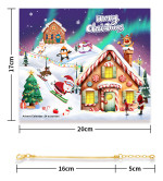 Calendario Adviento Navidad Pulsera Con Dijes 24 Sorpresas - Imagen 7