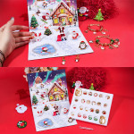 Calendario Adviento Navidad Pulsera Con Dijes 24 Sorpresas - Imagen 4