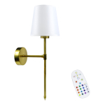 Aplique Largo Inalámbrico Con Control Estilo Nórdico - Imagen 2