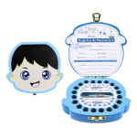 Caja Para Dientes De Leche Bebé Organizador Recuerdo - Imagen 9