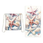 Toalla De Playa 140x70 Con Mochila Playera - Imagen 8