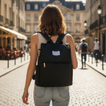 Mochila Bolso Urbana Para Mujer Diseño Liso Antirrobo - Imagen 10