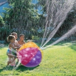 Pelota Inflable Juego Niños Tira Agua Diversion Verano - Imagen 4