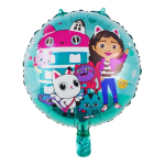 Globo Metalizado Gabby Dollhouse Cumpleaños Helio - Imagen 5