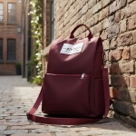 Mochila Bolso Urbana Para Mujer Diseño Liso Antirrobo - Imagen 2