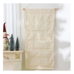 Calendario Adviento Navidad 24 Bolsillos Tela Colgante - Imagen 6