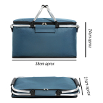 Bolso Conservadora Para Picnic Con Asas Gran Capacidad - Imagen 3