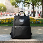 Mochila Bolso Urbana Para Mujer Diseño Liso Antirrobo - Imagen 6