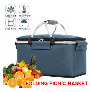 Bolso Conservadora Para Picnic Con Asas Gran Capacidad, foto 19