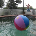 Pelota Inflable Juego Niños Tira Agua Diversion Verano - Imagen 6