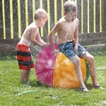 Pelota Inflable Juego Niños Tira Agua Diversion Verano - Imagen 7