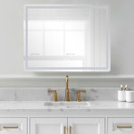 Espejo Baño Led Segovia 70x90 Antiempañante Táctil - Imagen 3