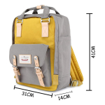 Mochila Doughnut Urbana Moda Bolsillo Laptop Calidad - Imagen 10