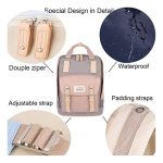 Mochila Doughnut Urbana Moda Bolsillo Laptop Calidad - Imagen 19